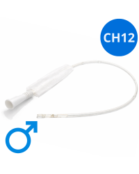 101402 Lentismed Cewnik Nelaton Hydrofilowy Urologiczny LentisCath Dla Mężczyzn 40cm CH12