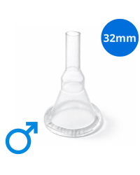 Cewnik Wideband urologiczny zewnętrzny dla mężczyzn BD 100% silikon - rozmiar 32, 1 szt.