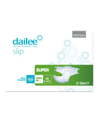 Dailee Slip Premium Super pampersy na rzep dla dorosłych