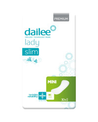 Dailee Lady Slim Premium Mini wkładki higieniczne dla kobiet