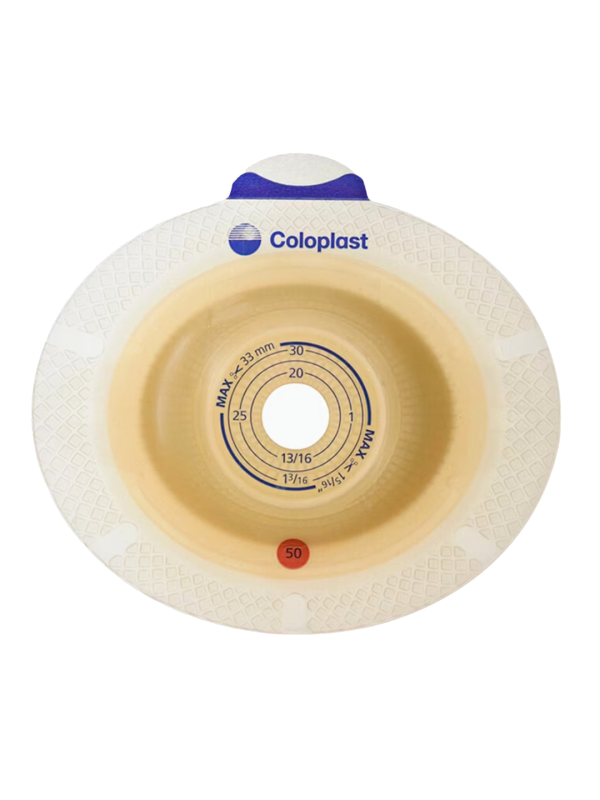 110250 Płytka Stomijna SenSura Click Convex Light 50/15-33 mm System Dwuczęściowy Coloplast
