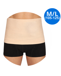 321662-04.01 Pas Stomijny Brzuszny "StomaSafe Plus" M/L Beż Dwuwarstwowy pas stabilizujący sprzęt stomijny Tytex