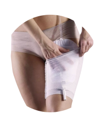 091250-05.01. Pasek Mocująco-Ochronny CarePocket L 55-80cm (worek 0,35-0,75l) Na Worek Do Zbiórki Moczu CareBag Tytex