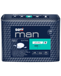 Seni Man Extra Level 3 wkładki urologiczne męskie klejone do bielizny
