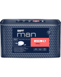 Seni Man Extra Plus Level 4 wkładki pieluchy anatomiczne męskie