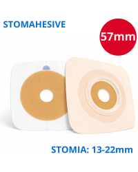 421030  Płytka Stomijna ConvaTec Natura Stomahesive Plastyczna Akordeonowa 57 mm