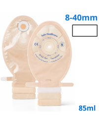 CFNT8 Worek Stomijny Jednoczęściowy Neonatologiczny 8-40mm 85ml Przezroczysty Worek dla Noworodków SALTS