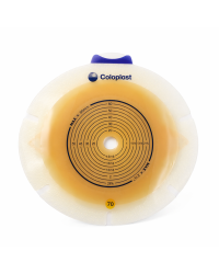100410 Płytka Stomijna SenSura Click 70/10-65 mm Z Uszkami Do Paska Coloplast