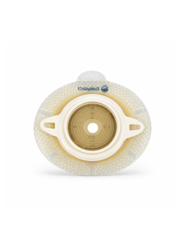 100150 Płytka Stomijna SenSura Click Xpro 40/10-35mm Z Uszkami Do Paska Płaska Coloplast