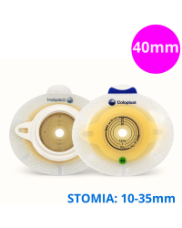 100150 Płytka Stomijna SenSura Click Xpro 40/10-35mm Z Uszkami Do Paska Płaska Coloplast