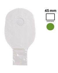 401928 Worek Ileostomijny Otwarty Pediatryczny Natura 45mm 2-cz Przezroczysty ConvaTec