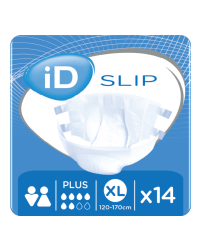 iD Slip Plus pieluchy dla dorosłych zapinane na rzepy XL