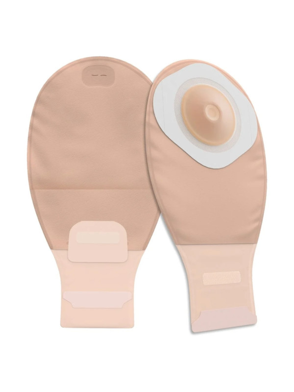 416745 Worek Jednoczęściowy Stomijny ConvaTec Esteem+ Convex z filtrem z zapinką InvisiClose 28mm