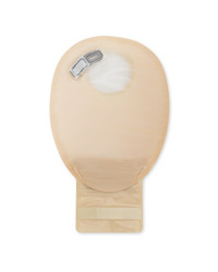 13152-55  Worek Stomijny Dwuczęściowy NovaLife 2 55 mm 440 ml MIDI Beż Otwarty Dansac