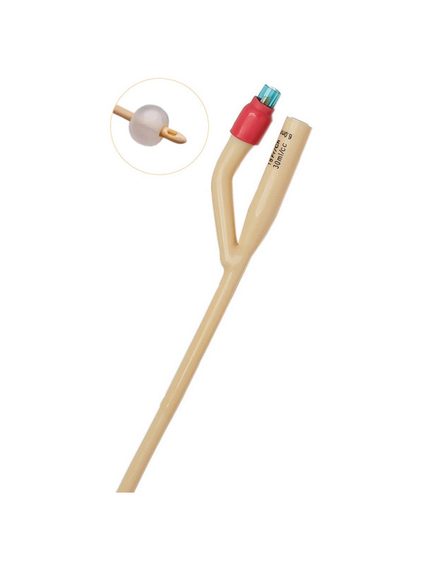 Cewnik Foley Lateks Silikonowany Z Gumową Zastawką 30ml