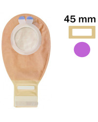 XMH2D145 Worek Stomijny 2-CZ Otwarty 45 mm Z miodem Manuka Z Filtrem Beż Z Okienkiem welland