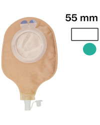 XP2U755 Welland Flair2 Worek Urostomijny 55mm Dwuczęściowy Przezroczysty