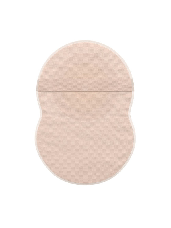 421612 Worek Ileo Esteem Flex Convex 20-43/50 Zamknięty Beż z Okienkiem ConvaTec