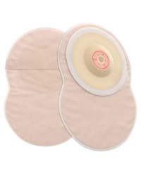 421612 Worek Ileo Esteem Flex Convex 20-43/50 Zamknięty Beż z Okienkiem ConvaTec