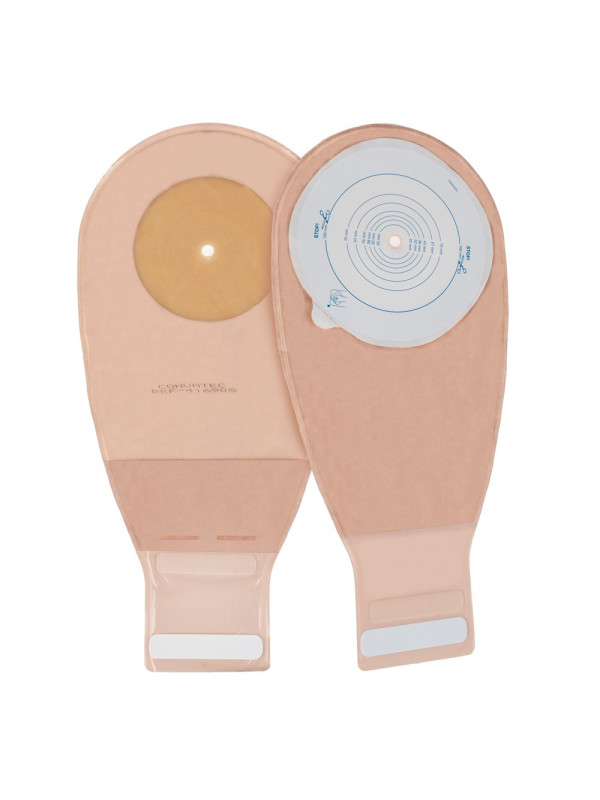 416908 Worek Jednoczęściowy Stomijny Esteem+ PO 100 mm Otwarty Pooperacyjny Z Filtrem i Zapinką InvisiClose ConvaTec