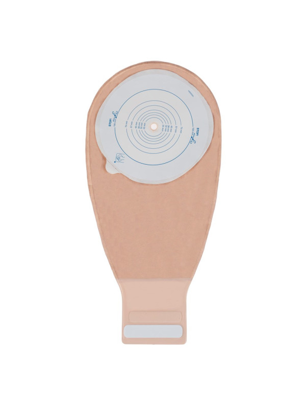 416908 Worek Jednoczęściowy Stomijny Esteem+ PO 100 mm Otwarty Pooperacyjny Z Filtrem i Zapinką InvisiClose ConvaTec