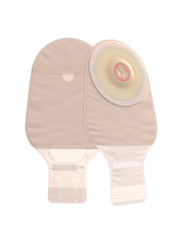421621 Worek Ileostomijny Esteem + Flex Convex V2  Beżowy z okienkiem 30/40 ConvaTec