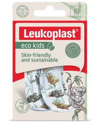 Leukoplast eco kids plastry z opatrunkiem dla dzieci zwierzątka 12 szt.