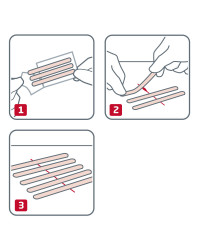 Leukoplast Leukosan Strip paski do zamykania ran 9 szt.