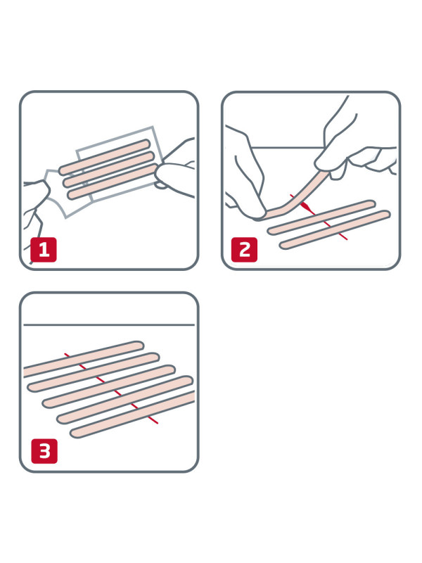 Leukoplast Leukosan Strip paski do zamykania ran 9 szt.