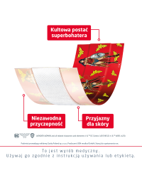 Leukoplast kids hero edition plaster z opatrunkiem (6 cm x 1 m)