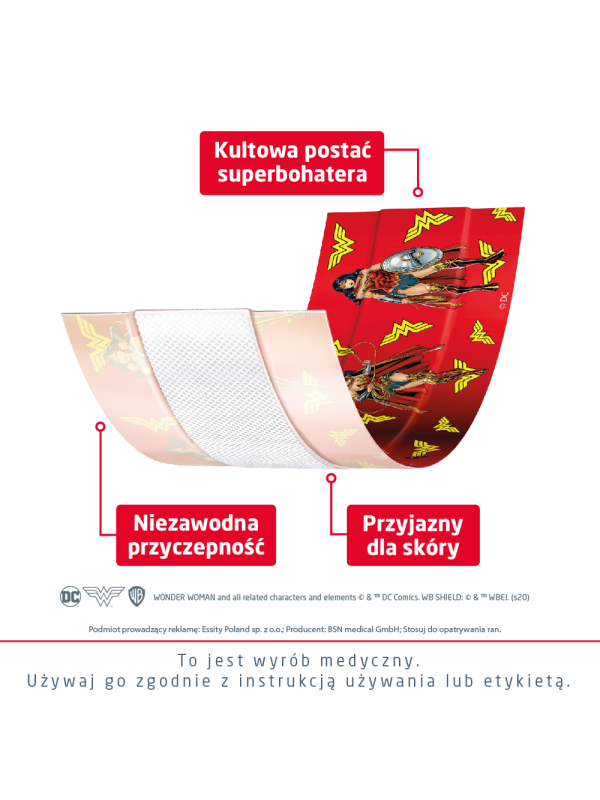 Leukoplast kids hero edition plaster z opatrunkiem (6 cm x 1 m)