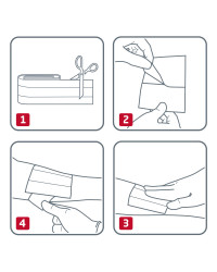 Leukoplast Kids plaster do cięcia dla dzieci w zwierzątka (6 cm x 1 m)