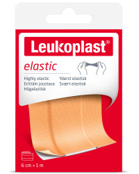 Leukoplast elastic plastry z opatrunkiem do cięcia (6 cm x 1 m)