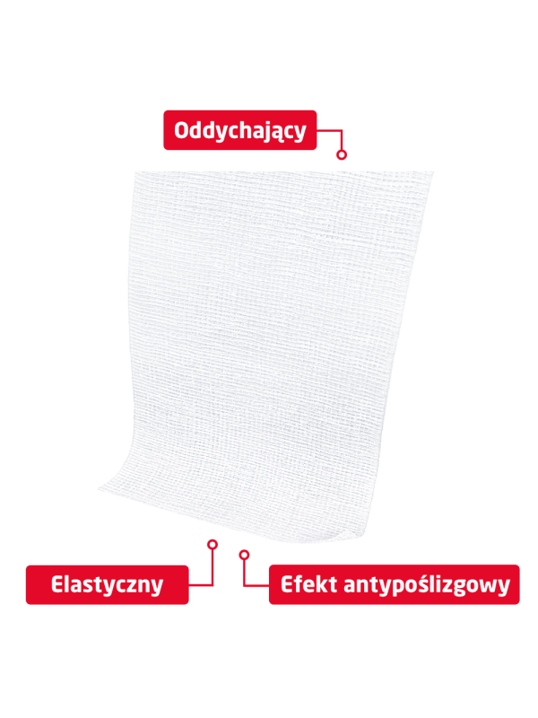 Leukoplast elastomull haft elastyczny bandaż samoprzylepny (8 cm x 4 m) x 1 szt.