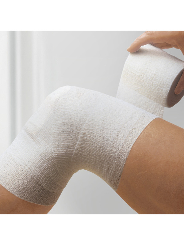 Leukoplast elastomull haft elastyczny bandaż samoprzylepny (8 cm x 4 m) x 1 szt.