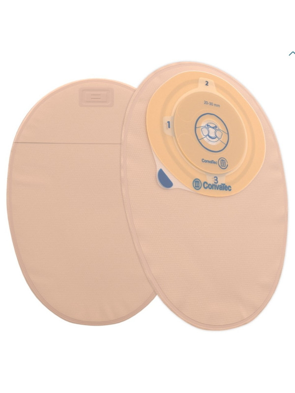 413510 Worek Jednoczęściowy Stomijny ConvaTec Esteem+ Plastyczny 30-40 Zamknięty