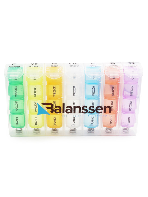 Pojemnik na leki 7 dni 4 pory dnia Balanssen