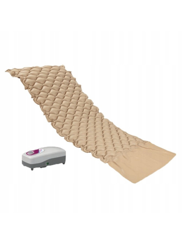 Materac przeciwodleżynowy pneumatyczny zmiennociśnieniowy plaster miodu Reha Fund HF 6001
