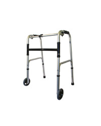 AR-003 Balkonik aluminiowy składany, dwukołowy ARmedical