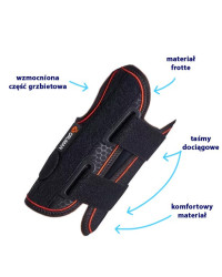 Orteza nadgarstka półsztywna z szyną dłoniową MF-I52 (lewa) Orliman