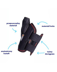 Krótka orteza nadgarstka półsztywna z ujęciem kciuka MP-D72 (prawa)