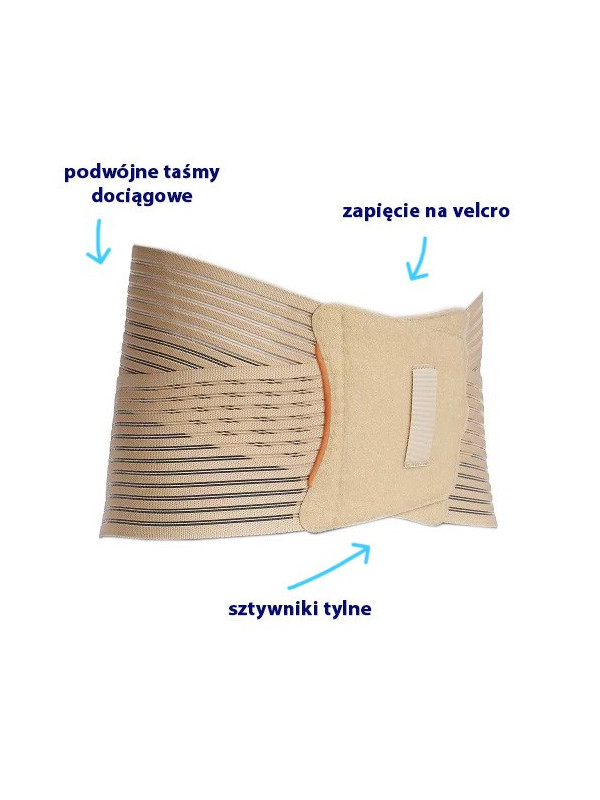Pas na ból pleców orteza lędźwiowo krzyżowa Orliman lb2800