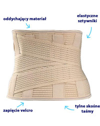 Orliman pas ortopedyczny wzmocniony LT-300R