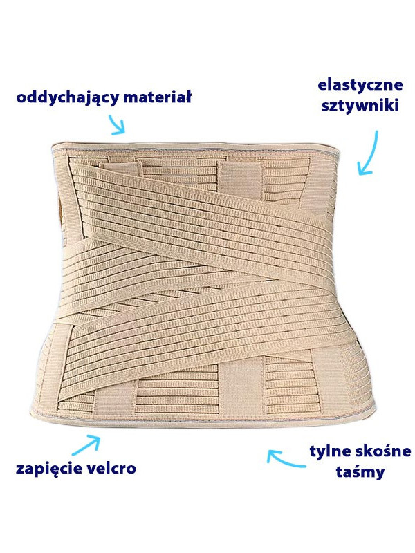 Orliman pas ortopedyczny wzmocniony LT-300R