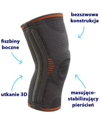 Elastyczny ściągacz kolana os6212 Orliman sport