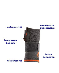 Opaska elastyczny ściągacz nadgarstka Orliman os6260