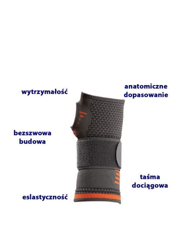 Opaska elastyczny ściągacz nadgarstka Orliman os6260
