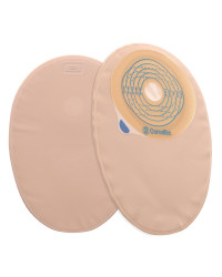 416701 Worek Stomijny 1-częściowy  ConvaTec Esteem + Zamknięty 20-70 mm Średni kolo z filtrem  Beżowy Z Okienkiem