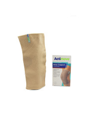 Opaska na kolano z zabudowaną rzepką ACTIMOVE Knee Support Beż