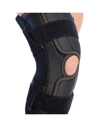 Orteza kolana otwarta z szyną i regulacją kąta zgięcia 7104-A Orliman